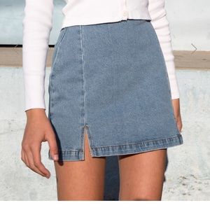 Brandy Melville jean skirt